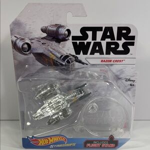 Hot Wheels Star Wars Razor Crest Toy Vehicle - Silver